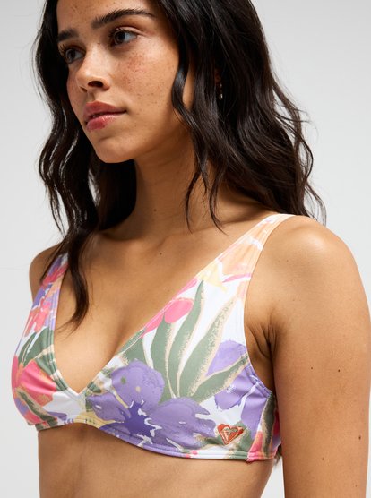 Hazey Hibiscus Elongated Bra  ERJX305740