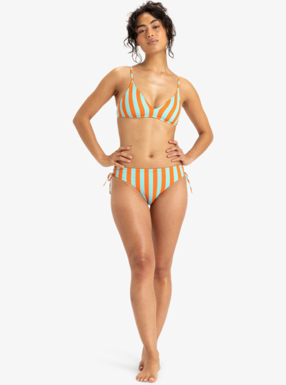 roxy, Pt Beach Classics  - Mittleren Po-Abdeckung Bikinihosen für Damen, ATOMIZER BRELLA STRIPE YW (xbnb) Pt Beach Classics - Medium Coverage Bikini Bottoms for Women  ERJX405063