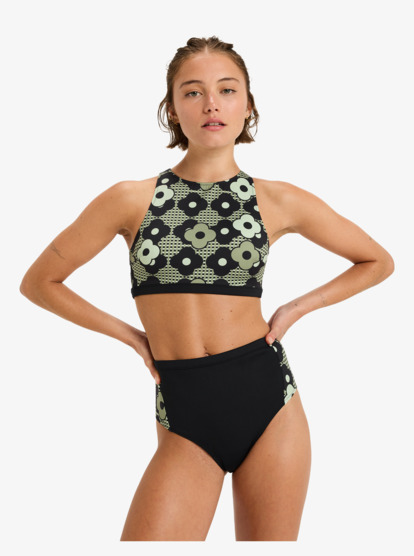 Roxy Pro Wave High Waist - Bikini Bottoms for Women  ERJX405133