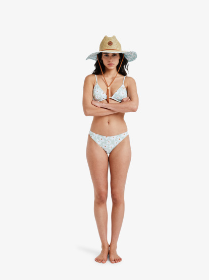 roxy, Dream Floral Moderate - Parte de baixo de biquíni para Mulher, LAUREL GREEN DREAM BIG FLORAL (geq6) Dream Floral Moderate - Bikini Bottoms for Women  ERJX405160