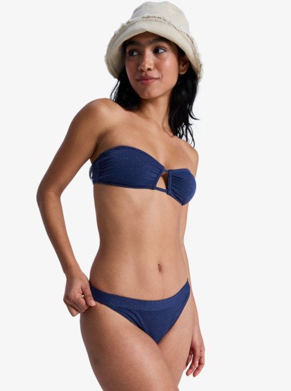 Roxy Shine - Medium Coverage Bikini Bottoms for Women  ERJX405203