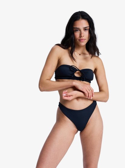 Solid Essentials - Thong Bikini Bottoms for Women  ERJX405207