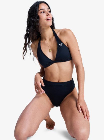 Solid Essentials - High Rise Bikini Bottoms for Women  ERJX405212