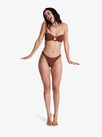 Roxy Sunshine - Cheeky Coverage Bikini Bottoms for Women  ERJX405232