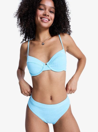 Roxy Palm Dreams - High Rise Bikini Bottoms for Women  ERJX405237