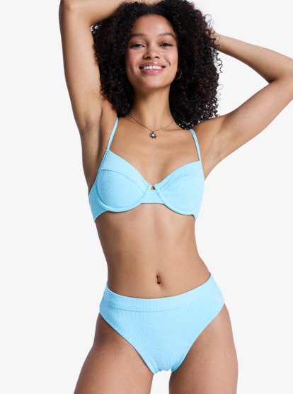 Roxy Palm Dreams - High Rise Bikini Bottoms for Women  ERJX405237