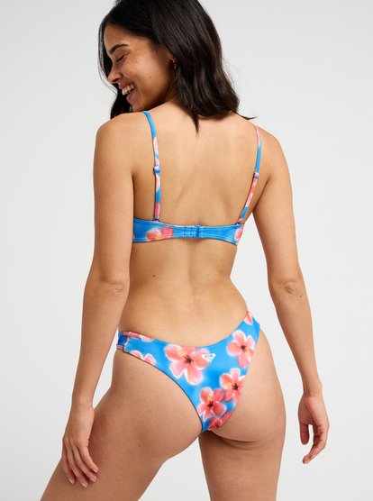 Hibiscus Daze Cheeky High Leg  ERJX405265