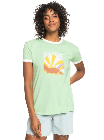 Bailing Dream - Organic Ringer T-Shirt for Women  ERJZT05423