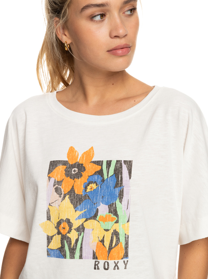 Tiki And Surf - Crop Oversized T-Shirt for Women  ERJZT05477