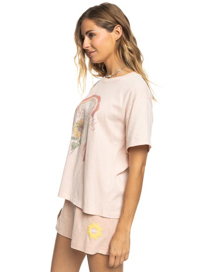 Moonlight Sunset A - Oversized Boyfriend T-Shirt for Women  ERJZT05480