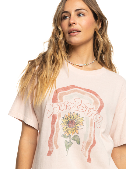 Moonlight Sunset A - Oversized Boyfriend T-Shirt for Women  ERJZT05480