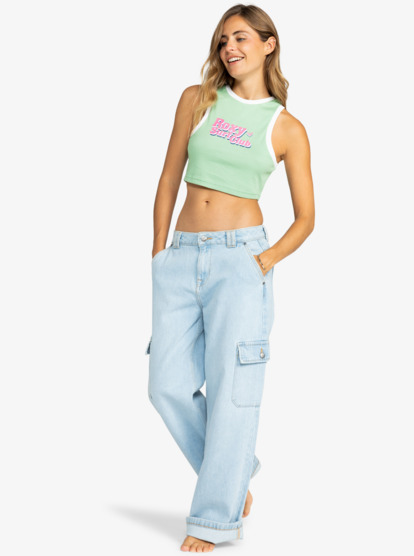 Surfs Life - Cropped Vest Top for Women  ERJZT05665