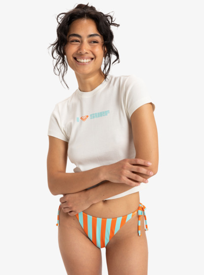 Beach Love - Crop Short Sleeve T-Shirt for Women  ERJZT05968