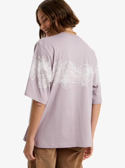 Hangloose Placed - Short Sleeve T-Shirt for Women  ERJZT06019