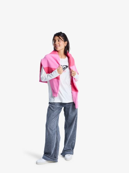 roxy, Hangloose Art - Long Sleeve T-Shirt for Women, EGRET (wbs0) Hangloose Art - Long Sleeve T-Shirt for Women  ERJZT06035