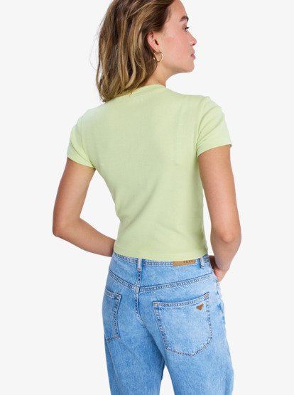 Beach Love - Cropped T-Shirt for Women  ERJZT06059