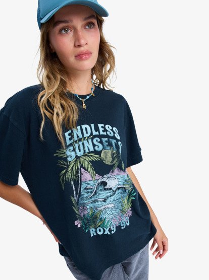 Sunny Stone Wash - Oversized T-Shirt for Women  ERJZT06060