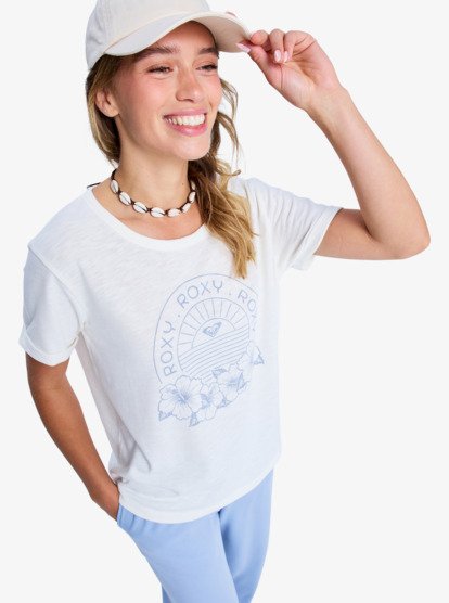 Oceanwave Regular Slub - Oversized T-Shirt for Women  ERJZT06063