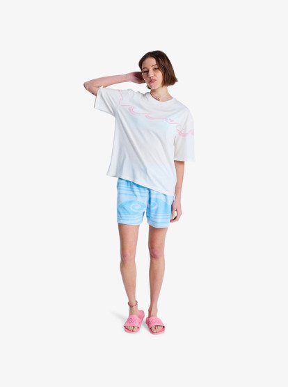 Hangloose Placed - Short Sleeve T-Shirt for Women  ERJZT06091