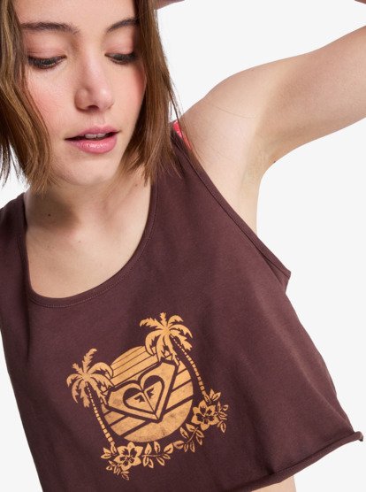 Magic Sunset Crop - Cropped Vest Top for Women  ERJZT06094