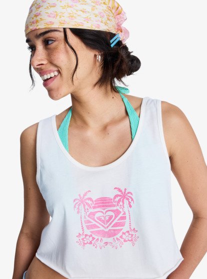 Magic Sunset Crop - Cropped Vest Top for Women  ERJZT06094