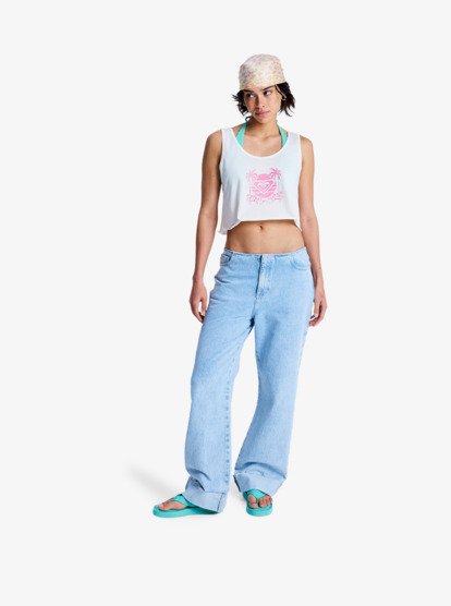 Magic Sunset Crop - Cropped Vest Top for Women  ERJZT06094