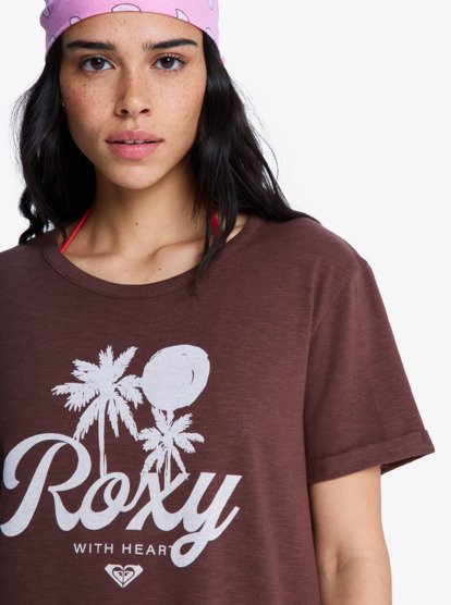 Oceanwave Regular Slub - Short Sleeve T-Shirt for Women  ERJZT06096