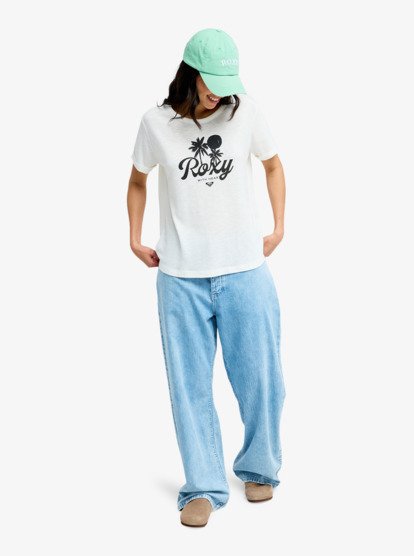 Oceanwave Regular Slub - Short Sleeve T-Shirt for Women  ERJZT06096