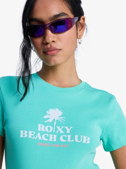 Beach Love - Cropped T-Shirt for Women  ERJZT06100