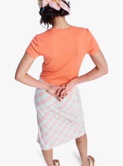 Beach Love - Cropped T-Shirt for Women  ERJZT06100