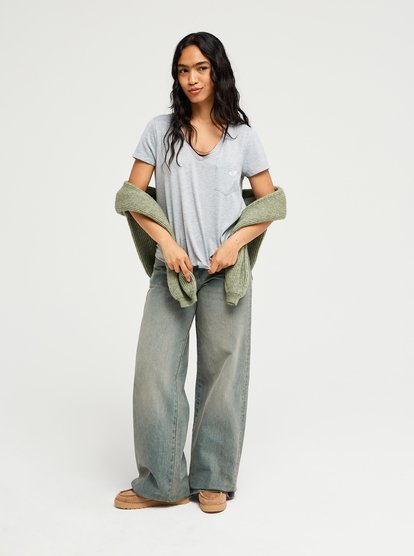 Laguna Green V Neck  ERJZT06153