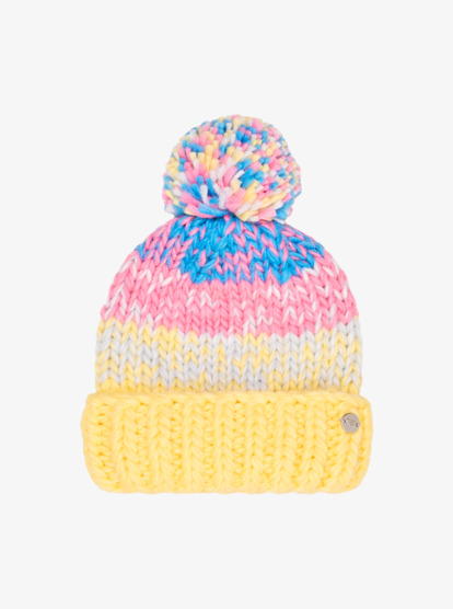 roxy, Teenie Witcaps - Knitted Beanie for Girls 2-7, BANANA CREAM (yfl0) Teenie Witcaps - Knitted Beanie for Girls 2-7  ERLHA03186