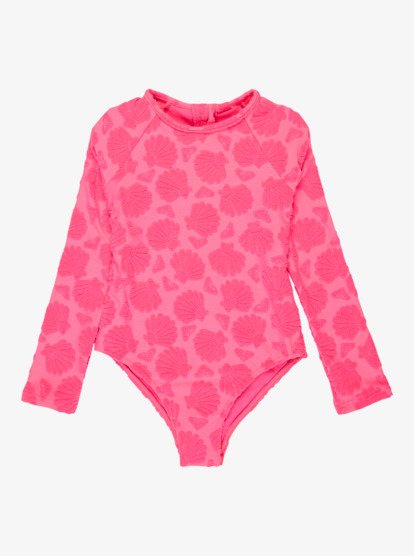 Shell Dream - Long Sleeve One-Piece Swimsuit for Girls 2-7  ERLWR03356