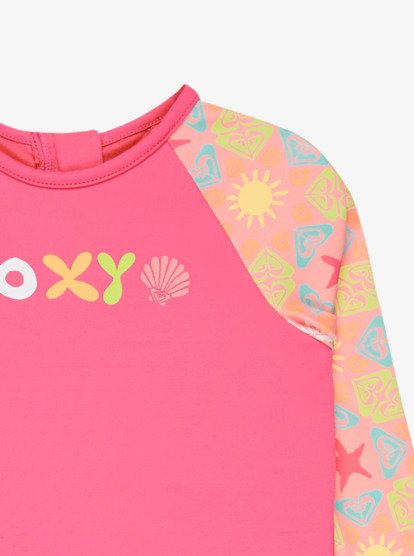 Check - Long Sleeve One-Piece Swimsuit for Girls 2-7  ERLWR03358