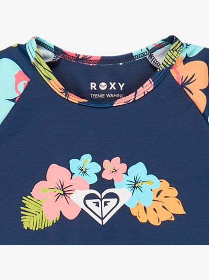 Morning Flower - Long Sleeve Rash Vest Set for Girls 2-7  ERLWR03360