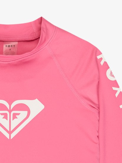 Whole Hearted - Long Sleeve Rash Vest for Girls 2-7  ERLWR03362