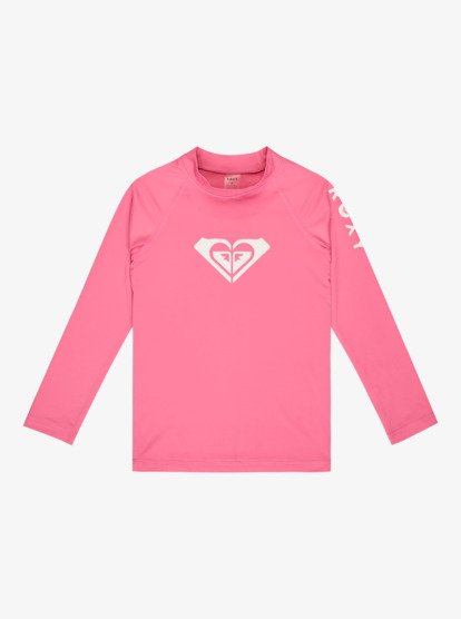 Whole Hearted - Long Sleeve Rash Vest for Girls 2-7  ERLWR03362