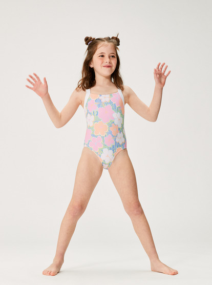 Tiny Flower - One-Piece Swimsuit  for Girls 2-7  ERLX103107