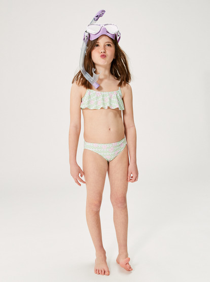 Hibiline - Flutter Two-Piece Bikini Set for Girls 2-7  ERLX203200