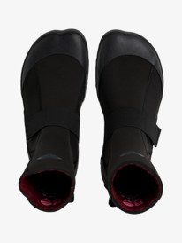 4 3mm Prologue+ - Round Toe Surf Booties for Women Black 26BW193508 Roxy