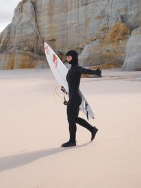 1 5/4 Elite Xtra Warm - Hooded Chest Zip Wetsuit for Women Black 26BW203501 Roxy