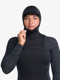 2 5/4 Swell Natural - Combinaison de surf à capuche avec zip poitrine pour Femme Marron 26BW203503 Roxy