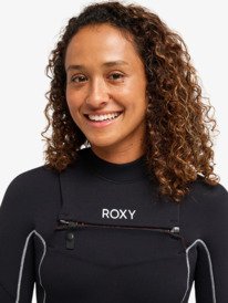 7 3/2 Elite Xtra Stretch - Chest-Zip-Neoprenanzug f&uuml;r Frauen Schwarz 26BW213503 Roxy