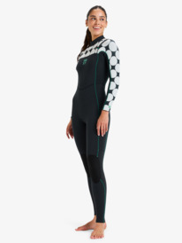 3 4/3 Rise Natural - Combinaison de surf zip poitrine pour Femme Blanc 26BW213507 Roxy
