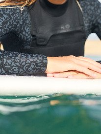 3 3/2 Swell Natural - Traje de surf con cremallera en el pecho para mujer Marron 26BW213508 Roxy