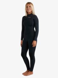 1 3/2 Swell Natural - Chest Zip Wetsuit for Women Brown 26BW213508 Roxy