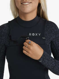7 4/3 Swell Natural - Chest Zip Wetsuit for Women Brown 26BW213509 Roxy