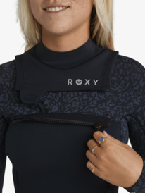 8 4/3 Swell Natural - Chest Zip Wetsuit for Women Brown 26BW213509 Roxy