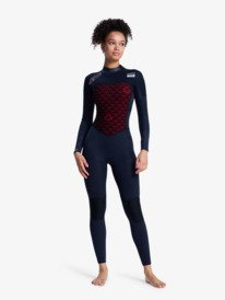 6 3/2mm Swell Natural - Back-Zip-Neoprenanzug f&uuml;r Frauen Schwarz 26BW213511 Roxy