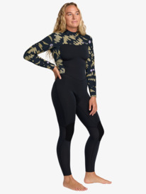 1 4/3mm Swell Natural  - Back Zip Wetsuit for Women Black 26BW213512 Roxy